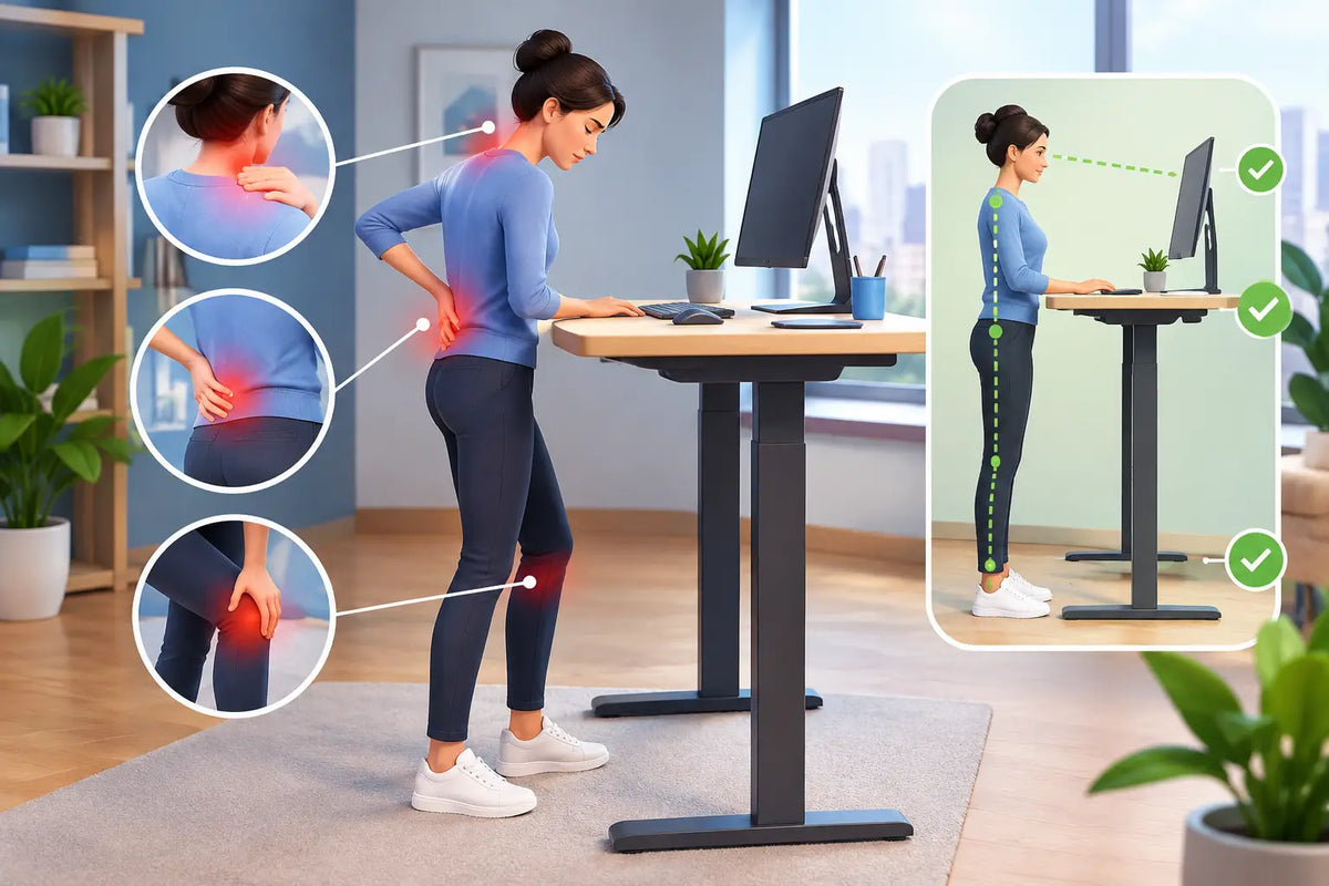 What Causes Standing Desk Pain? Fix the Setup
