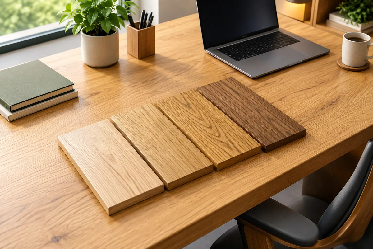 A Guide to Oak Wood Grain for Better Desks