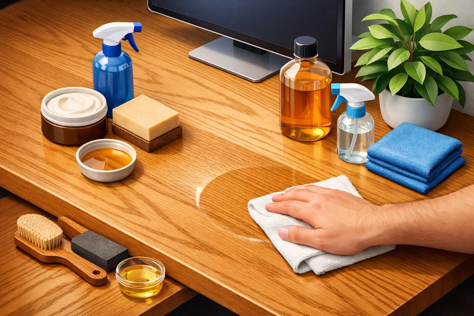 How to Maintain Oak Desktops for a Lifetime