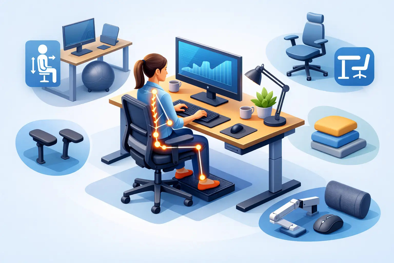 Guide til arbejdsplads ergonomi i praksis