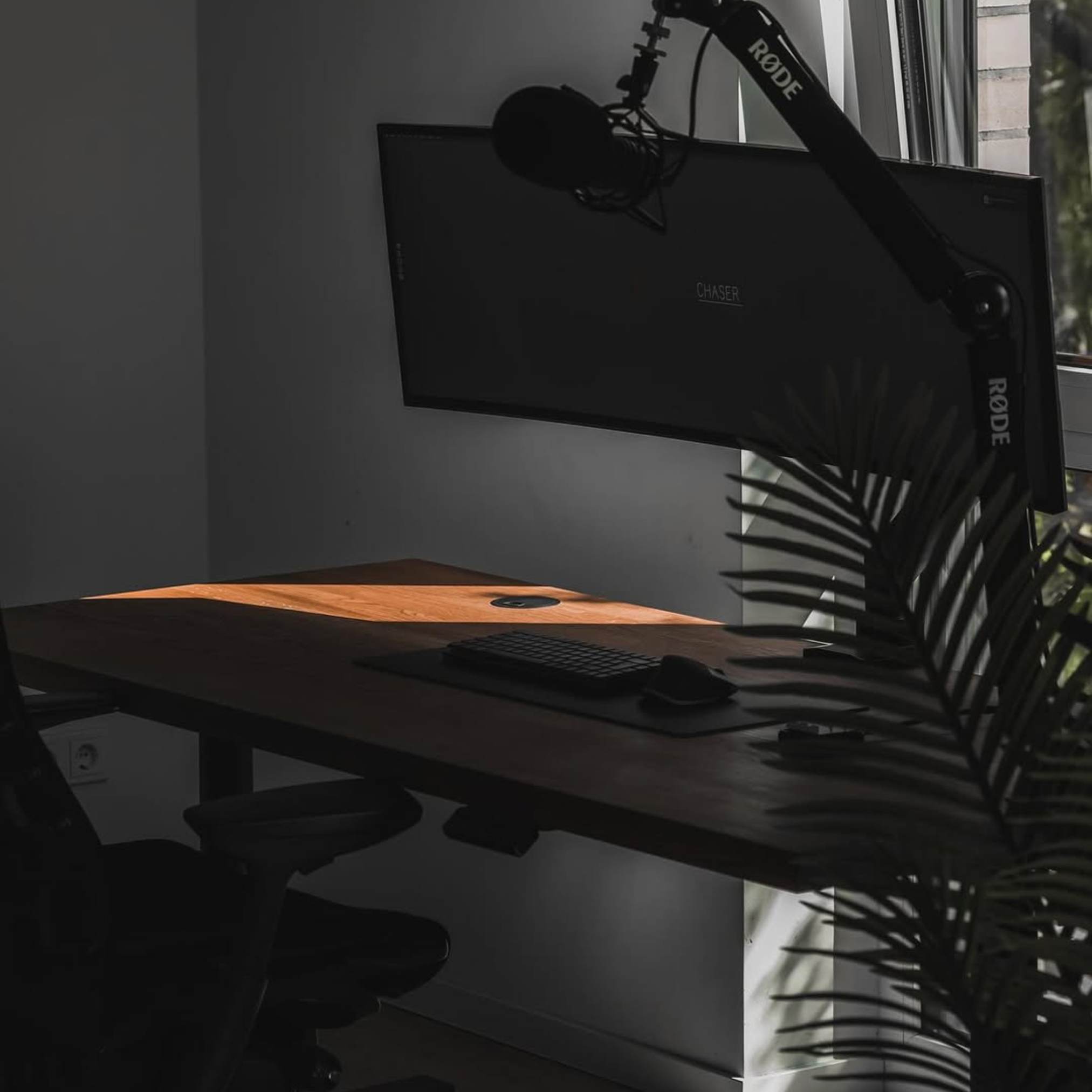 OAKO desk #Solid Wood Combo_Mahogany ā White