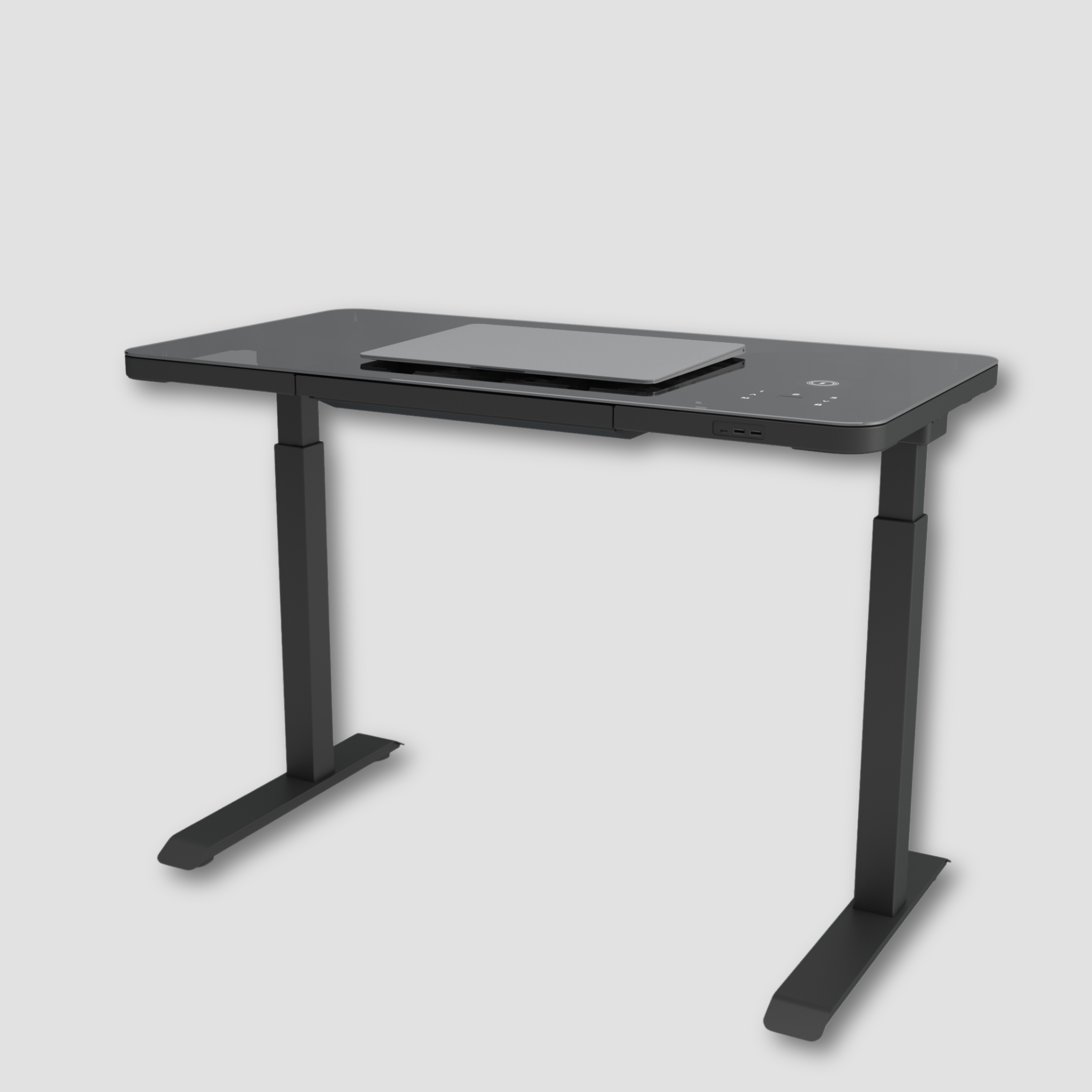 Kombinations-Schreibtisch für zu Hause #Farbe_Schwarz