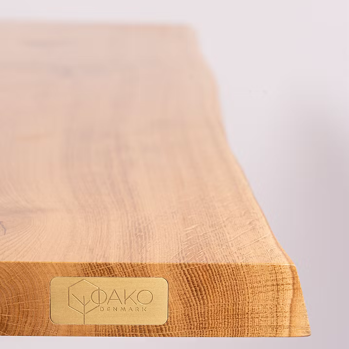 OAKO desk #Alive Wood Combo_Natural - Black