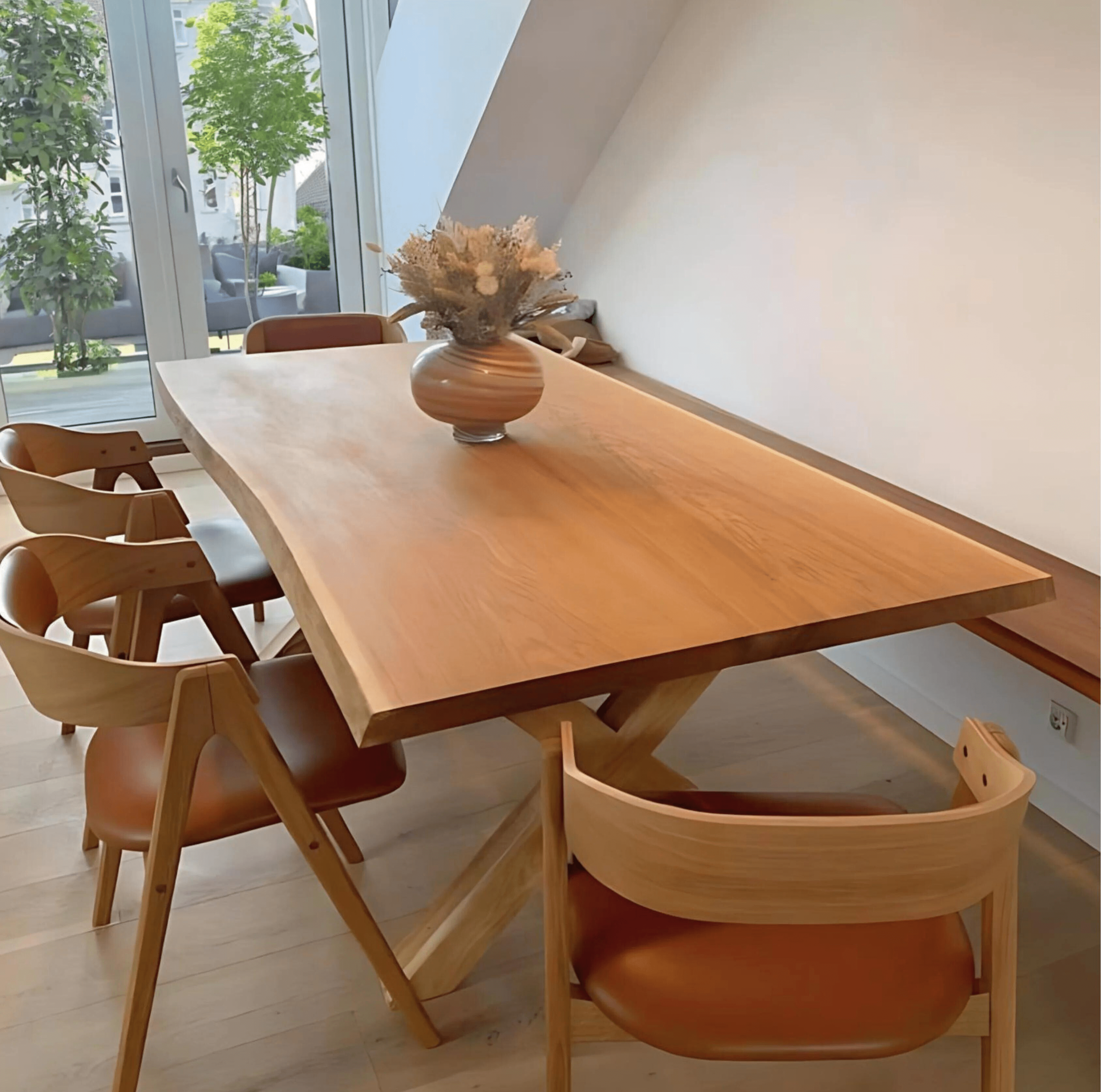Wooden Dining Table | Handcrafted Dining Table | OAKO Denmark