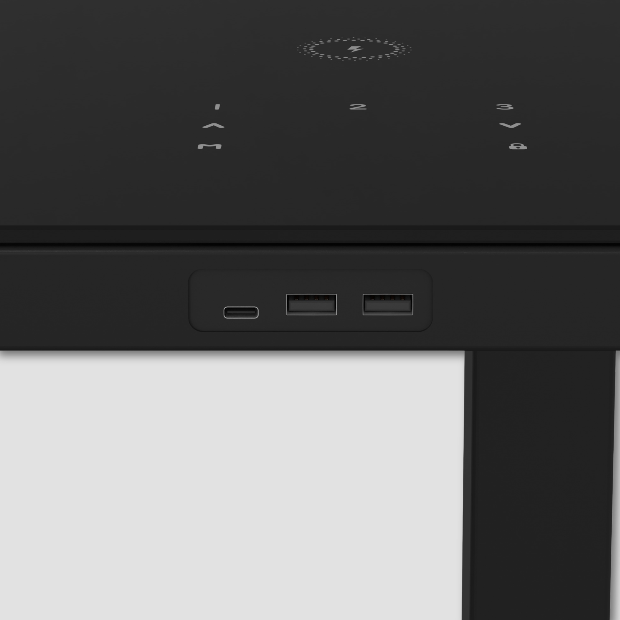 Kombinert hjemmeskrivebord #Farge_Svart