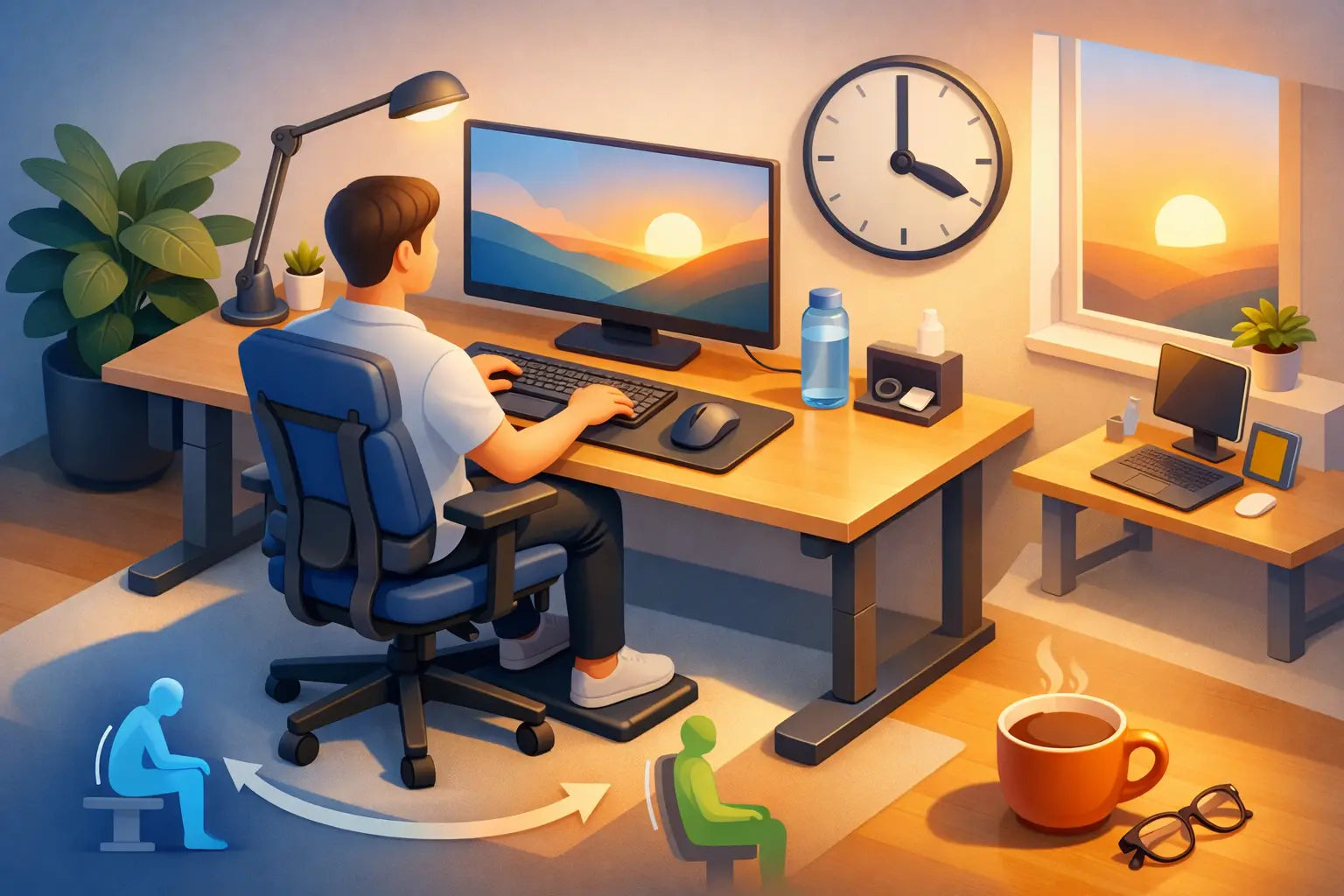 Desk Ergonomics That Feel Better by 4 PM