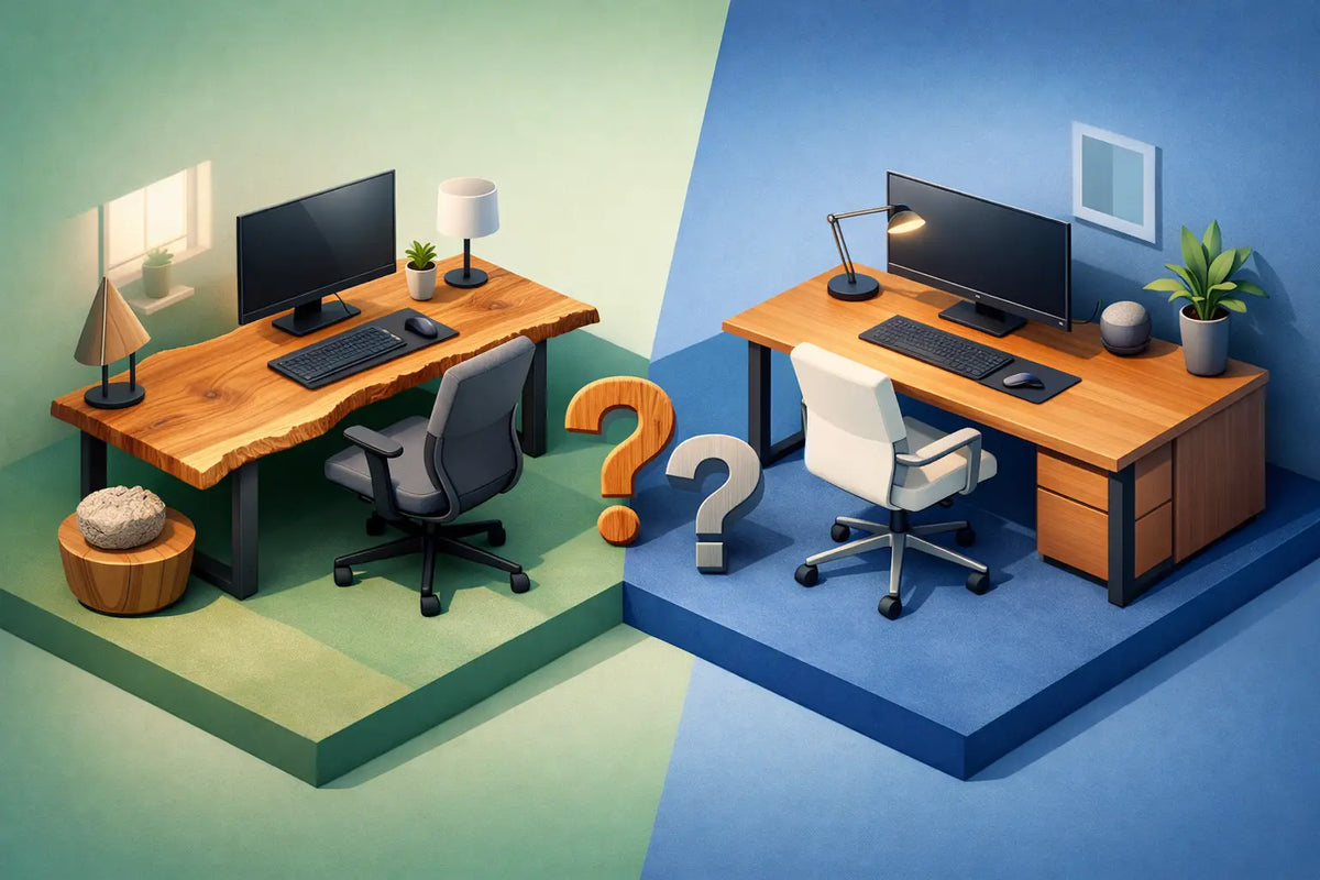 Live Edge vs Straight Edge Desk: Which Fits?