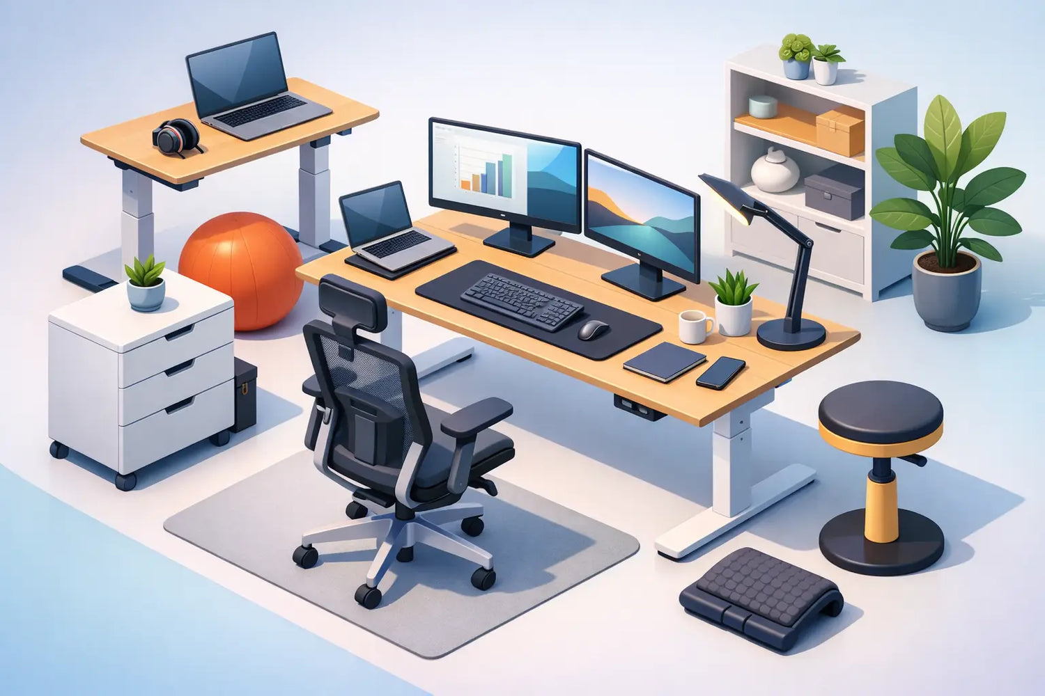 Ergonomic Workspace Furniture That Works Harder