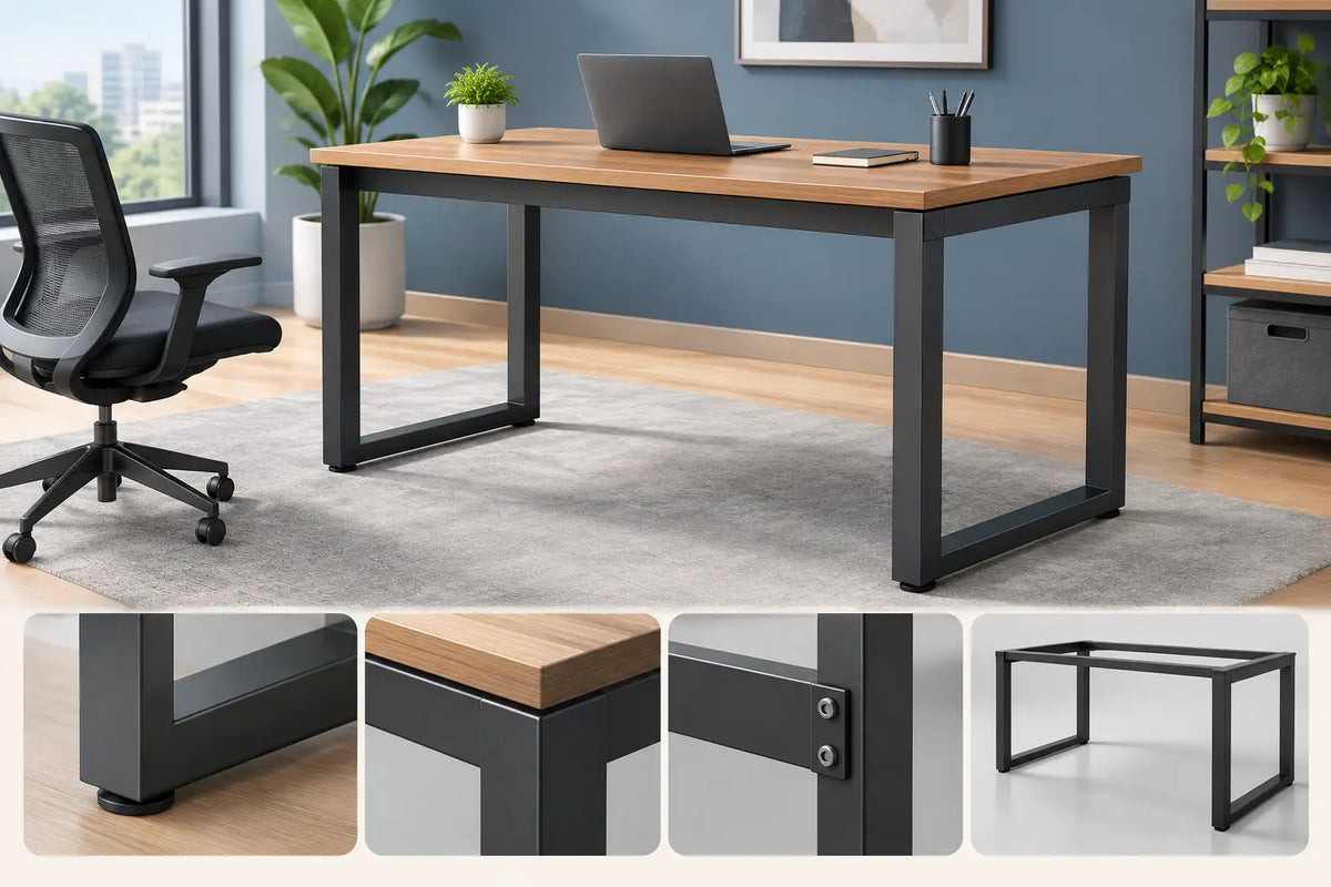 Steel Desk Frames: What Makes One Worth Buying