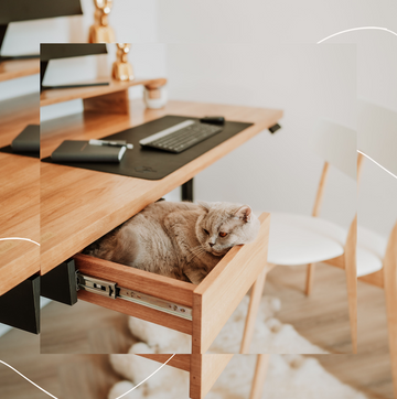 TRANSFORM YOUR WORKSPACE WITH THE MINO SOLID OAK DRAWER