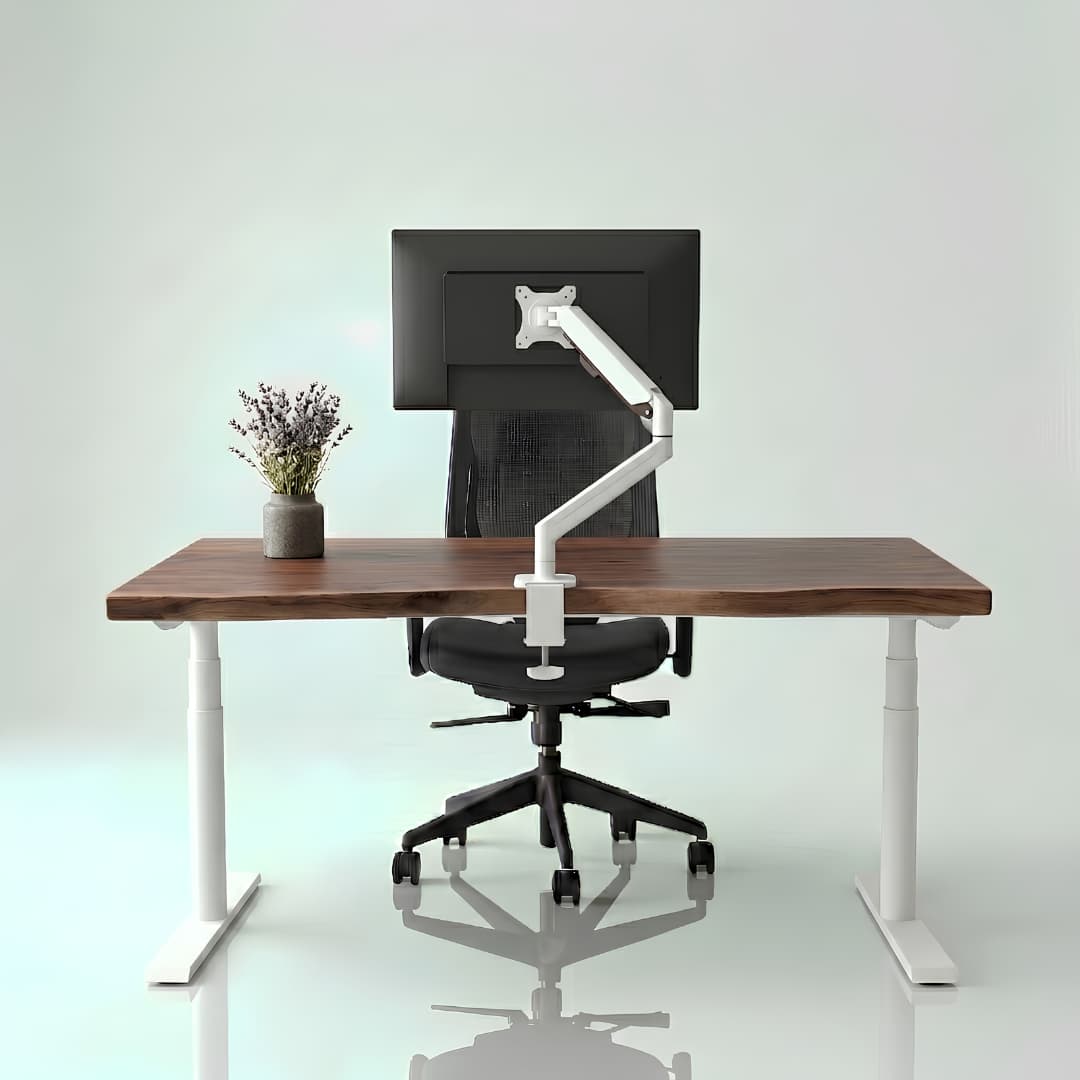 OAKO desk #Alive Wood Combo_Terra - White