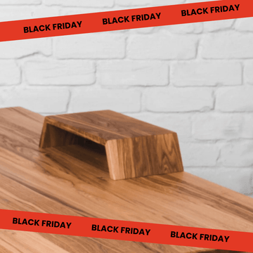 Wooden Monitor Stand | Dual Monitor Mount | OAKO Denmark