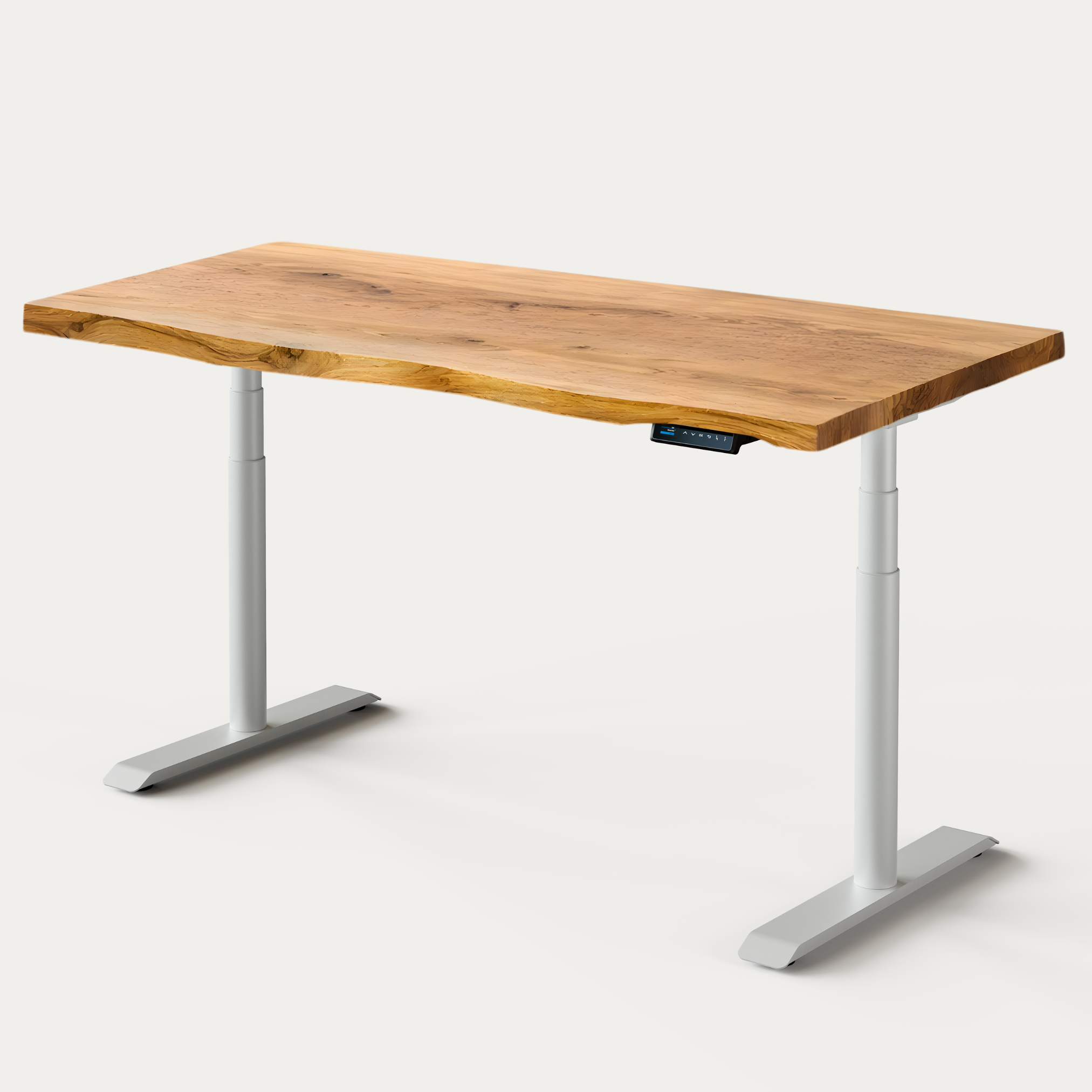 OAKO skrivebord #Alive Wood Combo_Naturlig - Hvit