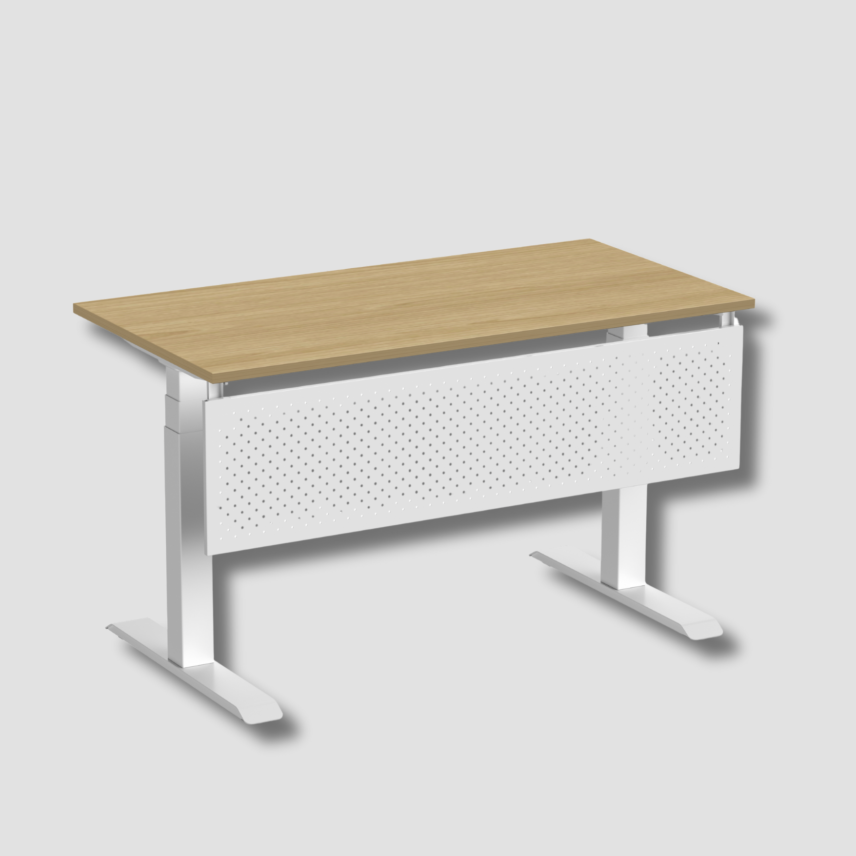 Under-Desk Privacy Panel