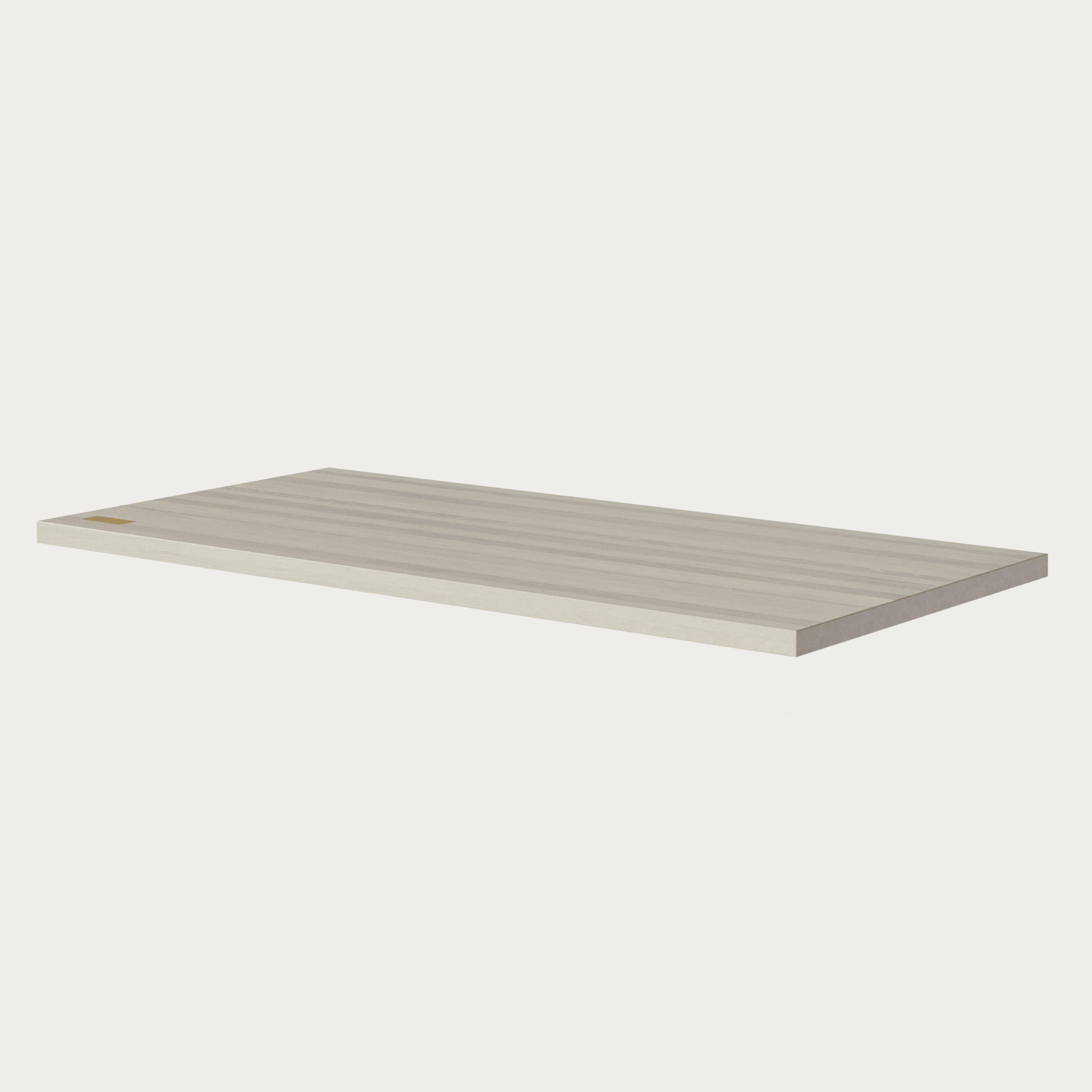 "White Mist" Solid OAK Desktop