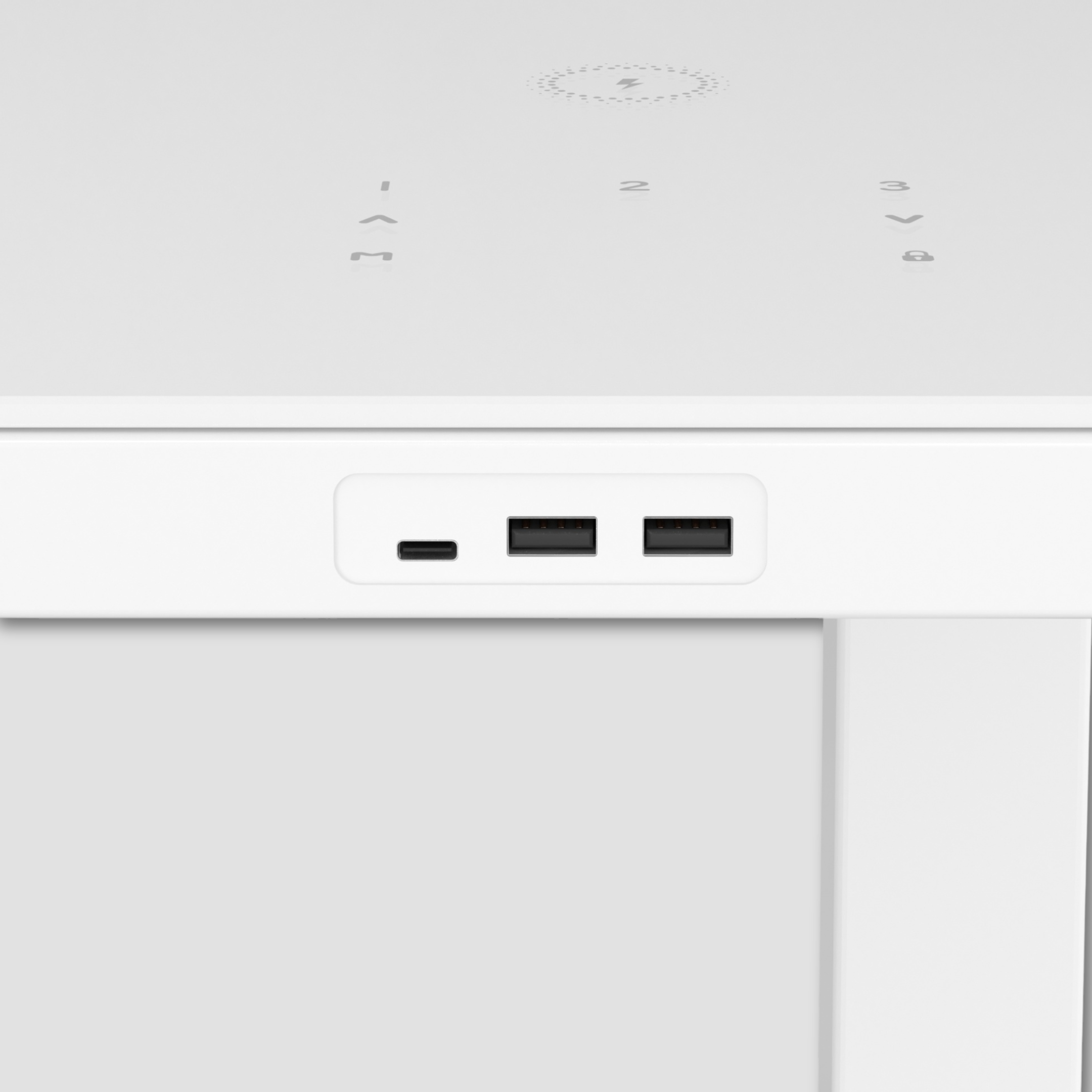 Kombinations-Schreibtisch für zu Hause #Farbe_Weiß