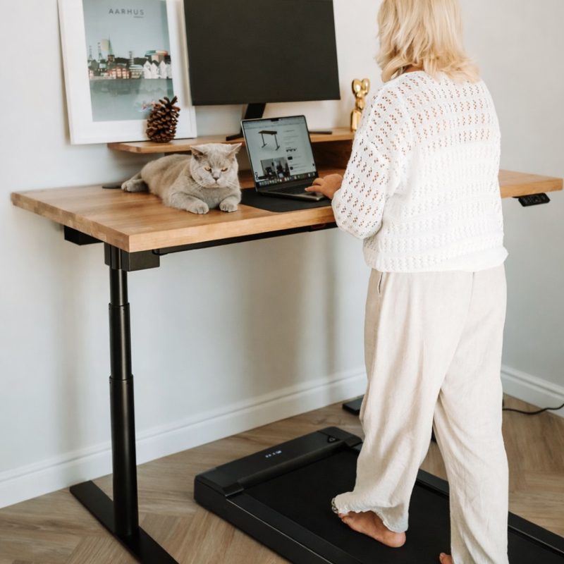 OAKO desk #Color_Natural — White