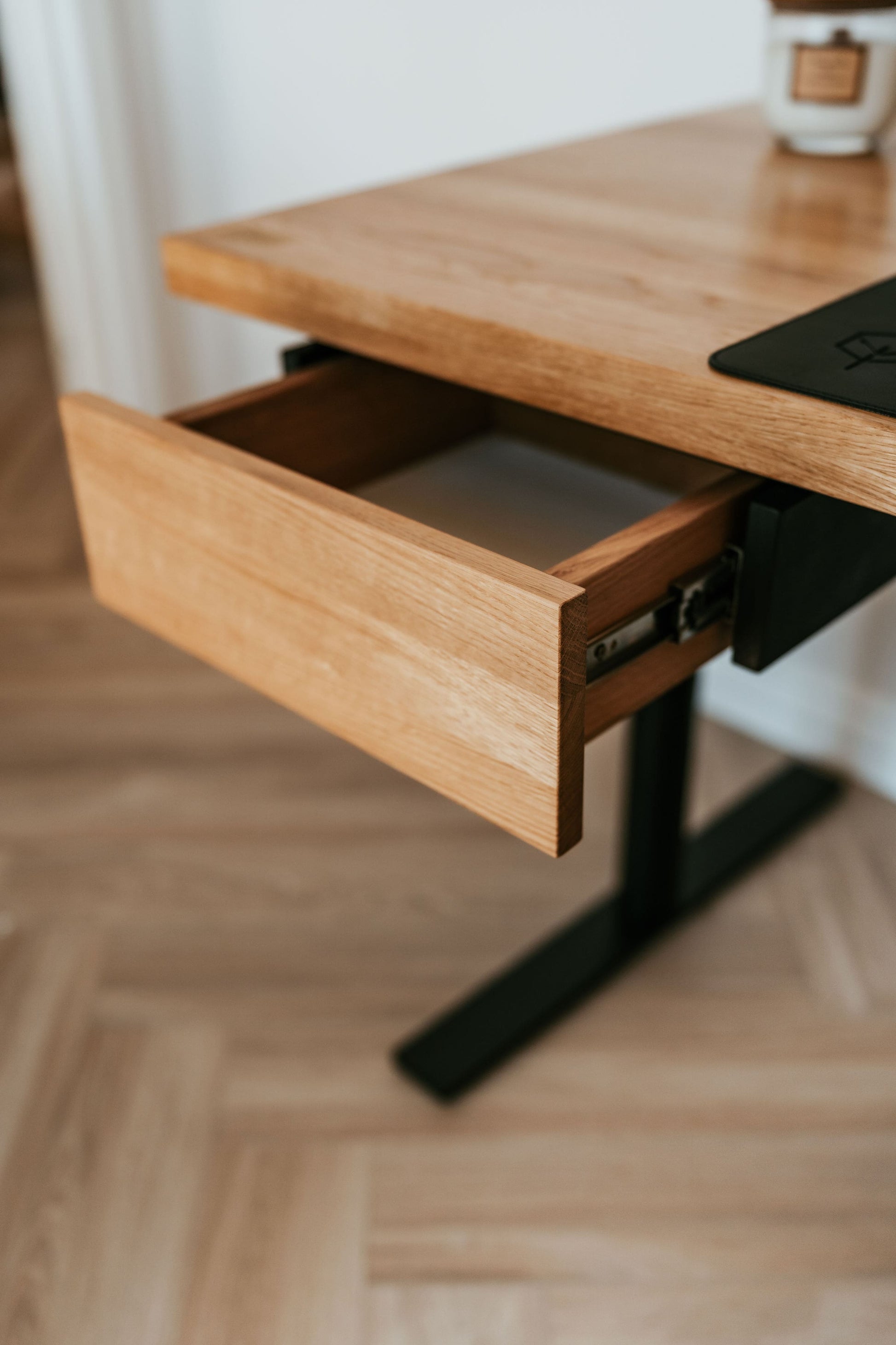 Solid Oak Desk | Wood Desk with Drawers | OAKO Denmark