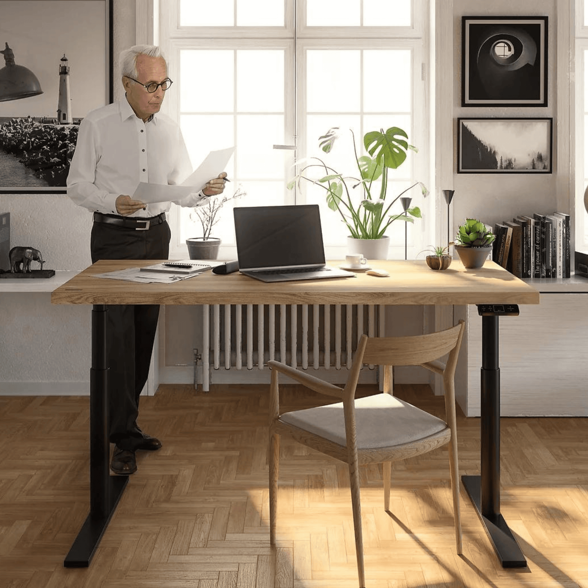 Mini Desk Bundle | Adjustable Desk Bundle | OAKO Denmark