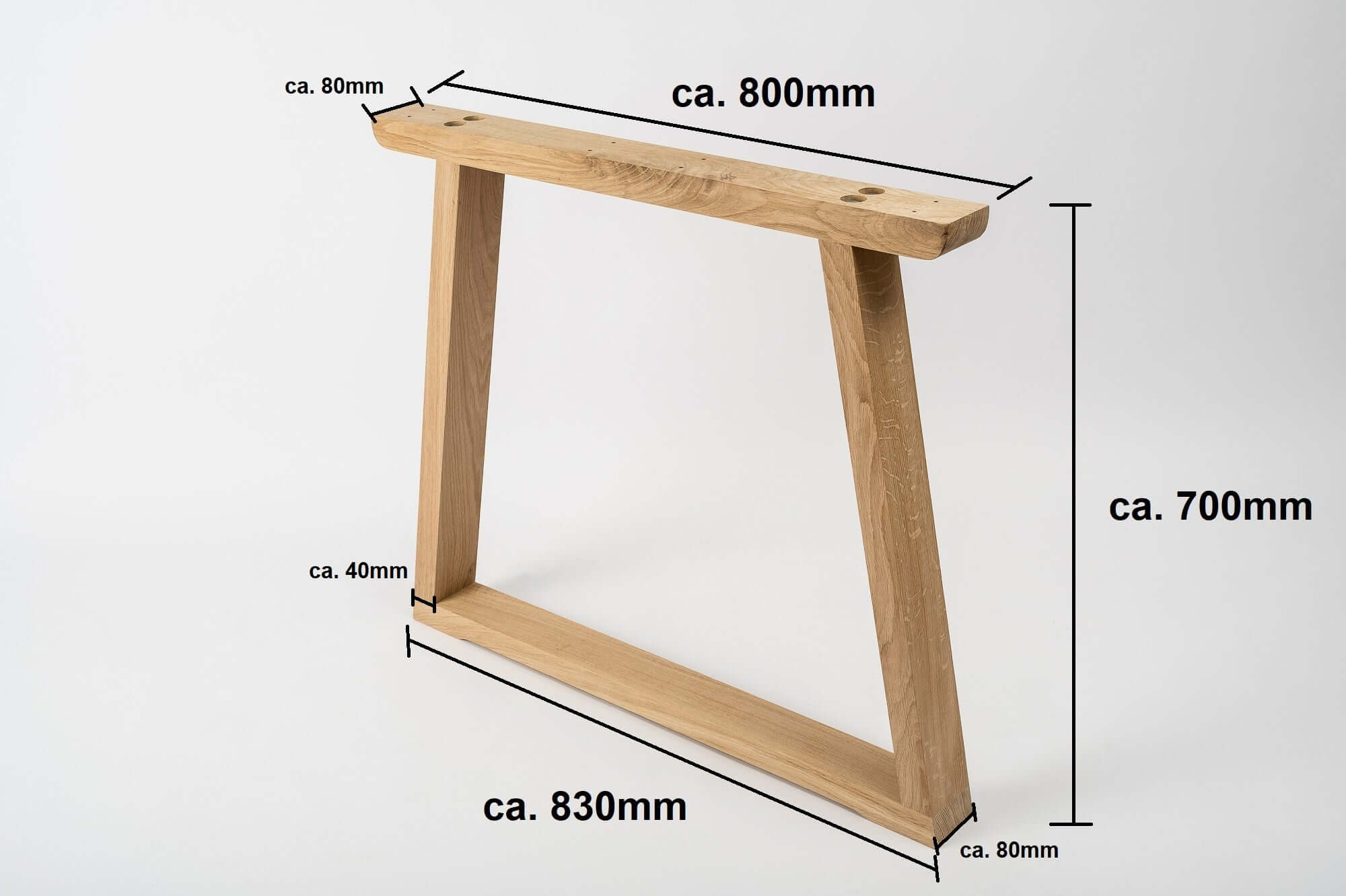 Wooden Dining Table | Handcrafted Dining Table | OAKO Denmark