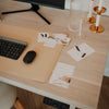 White Desk Mat | Premium Desk Mat | OAKO Denmark