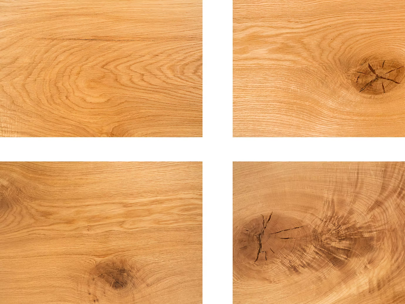 "Naturligt" Alive Oak skrivbord